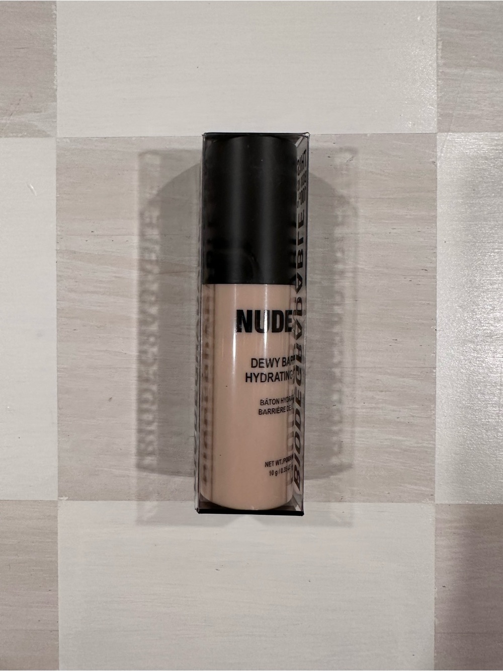 nudestix dewy barrier hydrating stick new 0.35 oz ceramides peptides